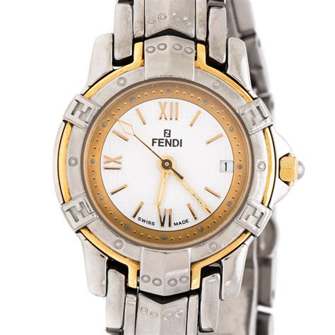 fendi womens classico two tone|fendi watches sale.